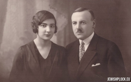 Wilhelm Szenwic and Eugenia née Ettinger, around 1926 (photo from the private collection of Jenny Grabowski)